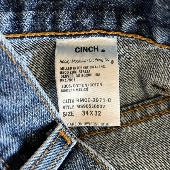 Men’s Cinch Jeans - Green Label - Picture 5 of 5